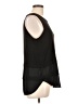 MICHAEL Michael Kors Solid Black Sleeveless Blouse Size L - photo 4