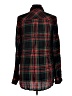 Old Navy 100% Rayon Plaid Black Long Sleeve Button-Down Shirt Size M (tall) - photo 2