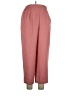 Joan Leslie 100% Polyester Chevron-herringbone Pink Casual Pants Size 14 - photo 1