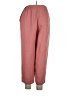 Joan Leslie 100% Polyester Chevron-herringbone Pink Casual Pants Size 14 - photo 2
