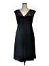 Adrianna Papell Black Cocktail Dress Size 16W - photo 1