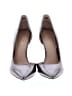 Rachel Zoe 100% Leather Silver Heels Size 7 1/2 - photo 2
