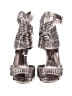 BCBGeneration Metallic Silver Gold Heels Size 9 1/2 - photo 2