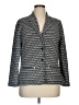 Cj Banks Chevron-herringbone Gray White Blazer Size 0X - photo 1