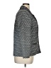 Cj Banks Chevron-herringbone Gray White Blazer Size 0X - photo 4
