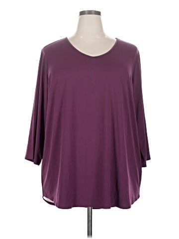 Joan Rivers 3/4 Sleeve T-Shirt (view 1)