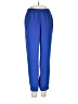 J.Crew 100% Polyester Color Block Blue Track Pants Size 2 - photo 1