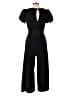 Habitual Solid Black Jumpsuit Size 14 - photo 2