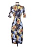 Suno Print Blue Cocktail Dress Size 2 - photo 2
