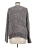 Cynthia Rowley TJX 100% Polyester Metallic Solid Gray Pullover Sweater Size M - photo 2