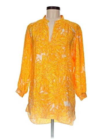 Amanda Uprichard 3/4 Sleeve Silk Top (view 1)