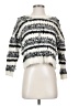 Dreamers 100% Polyester Tweed White Pullover Sweater Size S - photo 1
