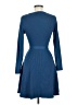 HOTOUCH 100% Polyester Blue Casual Dress Size M - photo 2
