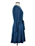 HOTOUCH 100% Polyester Blue Casual Dress Size M - photo 4
