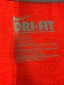 Nike 100% Polyester Orange Active T-Shirt Size M - photo 7