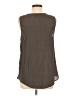 BLOUSE Brown Sleeveless Blouse Size M - photo 2