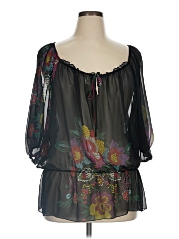 Caren Sport 3/4 Sleeve Blouse (view 1)