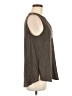 BLOUSE Brown Sleeveless Blouse Size M - photo 4