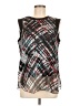Vince Camuto 100% Polyester Black Sleeveless Blouse Size M - photo 1
