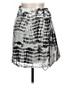 Suncoo Graphic Silver Casual Skirt Size Lg (T3) - photo 1