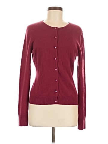 Garnet Hill Cashmere Cardigan (view 1)