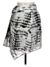 Suncoo Graphic Silver Casual Skirt Size Lg (T3) - photo 2