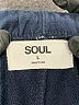 Soul 100% Cotton Solid Blue Shorts Size L - photo 3