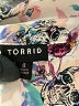 Torrid Floral Ivory Short Sleeve Blouse Size Lg Plus (0) - photo 7