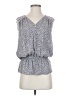 Ella Moss Gray Sleeveless Blouse Size S - photo 1