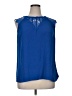 Brixon Ivy 100% Polyester Blue Sleeveless Blouse Size XL - photo 1