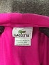 Lacoste Pink Short Sleeve Polo Size 3 (estimated) - photo 3