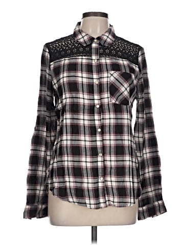 XXI Long Sleeve Button-Down Shirt (view 1)