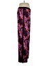 Colleen Lopez Print Purple Casual Pants Size XL - photo 4