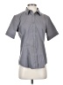 Unbranded Gray Short Sleeve Button-Down Shirt Size S - photo 1