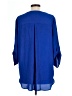 Chaus 100% Polyester Blue 3/4 Sleeve Blouse Size 1X - photo 2