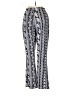 Unbranded Print Silver Black Casual Pants Size S - photo 2