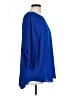 Chaus 100% Polyester Blue 3/4 Sleeve Blouse Size 1X - photo 4