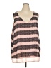 Torrid 100% Polyester Pink Sleeveless Blouse Size 3X Plus (3) - photo 1