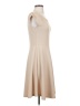 Unbranded Solid Tan Casual Dress Size S (estimated) - photo 4