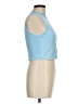 Zaful Blue Sleeveless Top Size 6 - photo 4