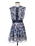 BCBGMAXAZRIA 100% Polyester Paisley Blue Cocktail Dress Size 2 - photo 1