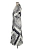 MNG 100% Polyester Paisley Gray Casual Dress Size 8 - photo 5
