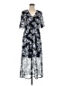 Leota Blue Casual Dress Size M - photo 1