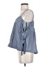 Silence and Noise 100% Polyester Blue Sleeveless Blouse Size XS - photo 5
