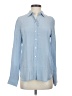 Everlane 100% Silk Blue Long Sleeve Silk Top Size 0 - photo 1