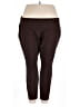 Worthington Solid Brown Active Pants Size 3X - photo 1