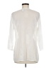 Chico's 100% Polyester Ivory 3/4 Sleeve Top Size Med (1) - photo 2