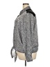 Bongo 100% Polyester Polka Dots Gray Long Sleeve Blouse Size 3X - photo 5