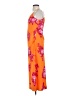 Scoop Tropical Orange Casual Dress Size XS - photo 5