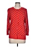 Ellen Tracy Polka Dots Red Cardigan Size L - photo 1
